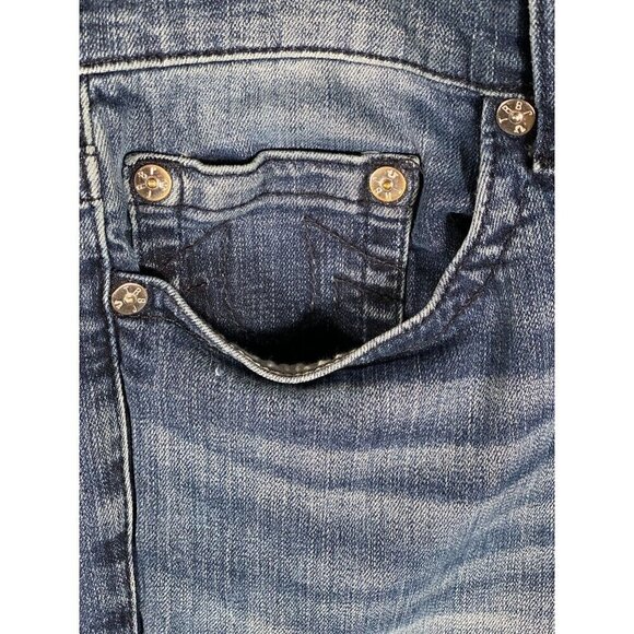 True Religion Devin Loose Straight Jeans Men’s Size 36X26 Medium Wash - Picture 12 of 14